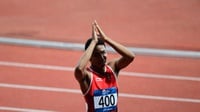 Zohri Pecah Rekor Nasional Lari 200 M Yang Dipegang Franklin Burumi