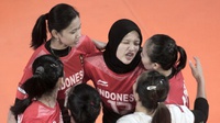 Hasil 8 Besar Voli Putri Asian Games 2018: Indonesia vs Korsel 0-3