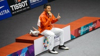 Jonatan Christie Gigit Emas Tunggal Putra Bulutangkis Asian Games