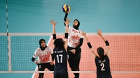 Indonesia Tumbang di Perempat Final Voli Putri Asian Games 2018