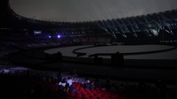 Suasana Stadion GBK Jelang Penutupan Asian Games 2018