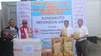 Ajinomoto Berikan Bantuan Logistik Bagi Korban Gempa Lombok