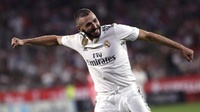 Hasil Real Madrid vs Eibar: Skor Akhir 2-1, Brace Karim Benzema