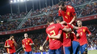 Daftar Pemain Spanyol vs Inggris di Liga Negara Eropa 2018