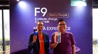 Oppo F9 Starry Purple Resmi Diluncurkan di Indonesia