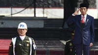 Jokowi Pimpin Upacara Hari Kesaktian Pancasila di Lubang Buaya
