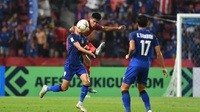 Hasil Thailand vs Singapura Skor 3-0, Juara Grup B Piala AFF 2018