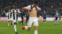 Hasil Juventus vs Sampdoria: Babak 1 Quagliarella Balas Gol Ronaldo