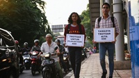 Koalisi Pejalan Kaki Dukung Road Diet Pelebaran Trotoar di Jakarta