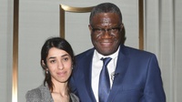 Nadia Murad & Denis Mukwege Terima Nobel Perdamaian 2018