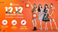 Shopee 12.12 Birthday Sale: Diskon dan Cashback Spesial Hingga 120%