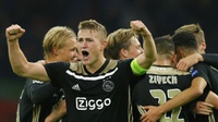 Tottenham vs Ajax 0-1, van de Beek Cetak Gol pada Menit 15