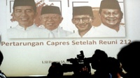  Survei Jokowi Vs Prabowo Setelah Reuni 212