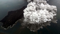 Info Gunung Krakatau Hari Ini 2022: Erupsi 4 Kali pada 22 April