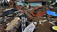 696 Hunian Sementara akan Dibangun untuk Korban Tsunami Pandeglang