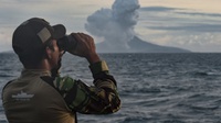 PVMBG Sebut Erupsi Gunung Anak Krakatau Sudah Berhenti Total