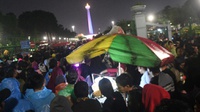 Perayaan Tahun Baru 2019 di Jakarta, Monas Sumbang Sampah Terbesar