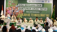 Doa dan Santunan Anak Yatim Muslimat NU