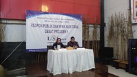 LSI Denny JA: Debat Pilpres Belum Pengaruhi Elektabilitas Paslon