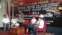 Kata Agum Gumelar dalam Deklarasi Bravo Cijantung Dukung Jokowi