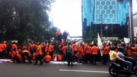 Serikat Pekerja Pos Indonesia Gelar Demo Tuntut Pencopotan Direksi