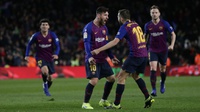 Hasil Barcelona vs Lyon Skor 5-1: Lolos 8 Besar Berkat Lionel Messi