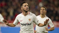 Hasil Sevilla vs Lazio: Gol Ben Yedder di Babak Pertama