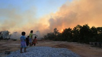 Potensi Kebakaran Hutan di Riau Akan Terjadi pada Maret & Juni