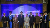 Tiga Menteri Kabinet Jokowi Raih Penghargaan dari UGM