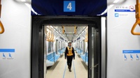 Jajal MRT, Sri Mulyani Sebut akan Segera Hitung Dampak Ekonominya