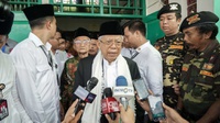 Ma'ruf Amin Sebut Kunjungan ke Karawang untuk Klarifikasi Hoaks