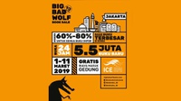 BBW 2019: Big Bad Wolf Jakarta Digelar 11 Hari pada 1-11 Maret