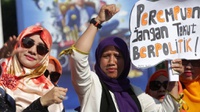 Hari Perempuan Internasional, Massa Aksi Minta Sahkan RUU PKS