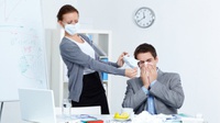 Memutus Rantai Virus Flu di Kantor yang Bikin Rugi Perusahaan
