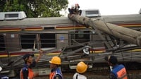 Kereta Anjlok di Bogor, PT KCI Sebut Masinis KRL Korban Terparah