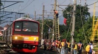 Perjalanan KRL Bogor-Jakarta Kembali Normal