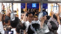 Jokowi akan Resmikan MRT Sebelum Ada Ketetapan Tarif