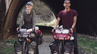 Mengayuh Sepeda Ribuan Kilometer, Cara Diego & Marlies Lihat Dunia