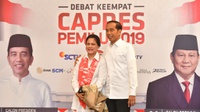 Debat Ke-4 Capres, Jokowi Sebut Indonesia Butuh Dilan