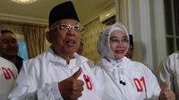 Ma'ruf Amin Berangkat