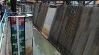 Pintu Air Pasar Ikan Siaga II, BPBD DKI: 9 Daerah Waspada Banjir