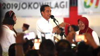 Kampanye di Jakarta, Jokowi Minta Pendukungnya Jaga Kerukunan