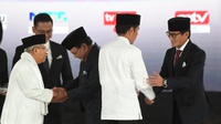 Situng KPU 26 April: Jokowi Unggul dari Prabowo Selisih Suara 12%