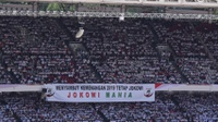 Jokowi Lari ke Atas Panggung, Ma'ruf Tak Bisa Menyusul