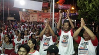 Kampanye Politisi PDIP Di Jakarta Barat