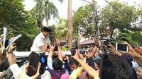Tiba di Kertanegara, Prabowo Diteriaki Presiden oleh Pendukungnya