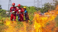 Polisi Masih Cari Korban Kebakaran Pipa Pertamina di Tol Padaleunyi
