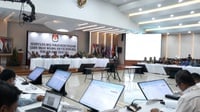 KPU Tetapkan Hasil Pemilu di Bali, Jokowi-Ma'ruf dan PDIP Unggul