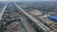 Penghentian Sementara Pembangunan Jalan layang Tol Cikampek