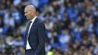 Zinedine Zidane Bukanlah Pelatih Terbaik Real Madrid Musim Ini